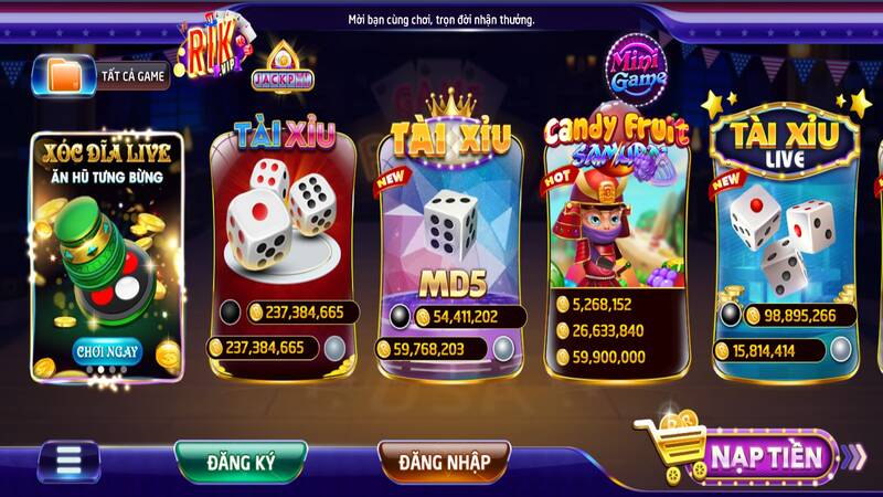 Kho game tại Rikvip