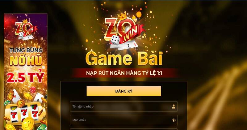 Giới thiệu cổng game bài Zowin