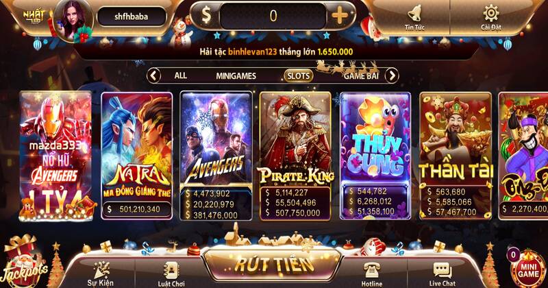 Game slots tại NhatVip