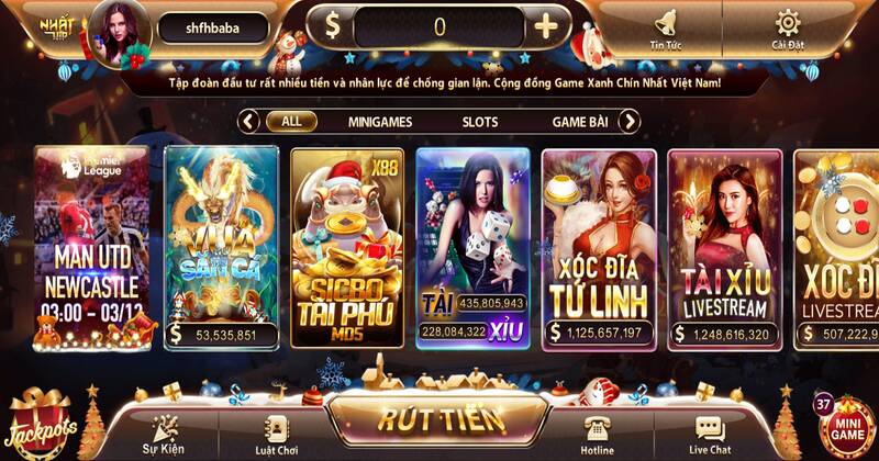 Ưu điểm của cổng game NhatVip