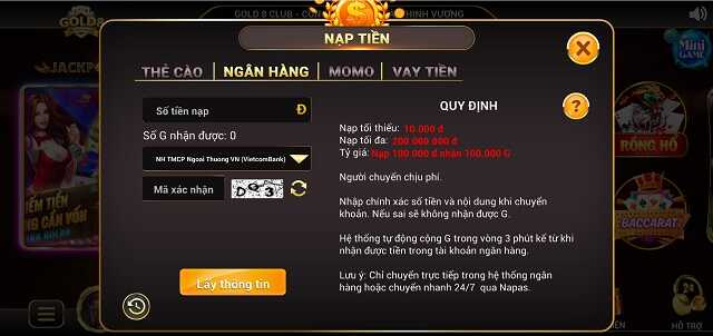 gold8 club nap tien