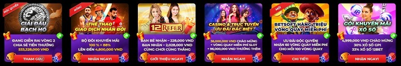 Khuyến mãi 12Bet