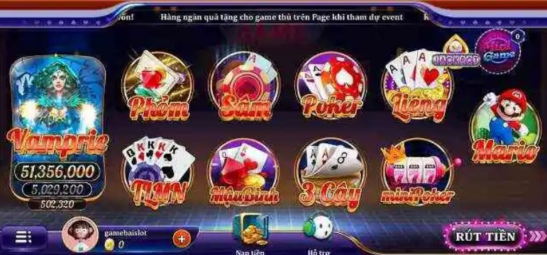 So sánh về về các thể loại game đổi thưởng giữa Max Club với Royvin