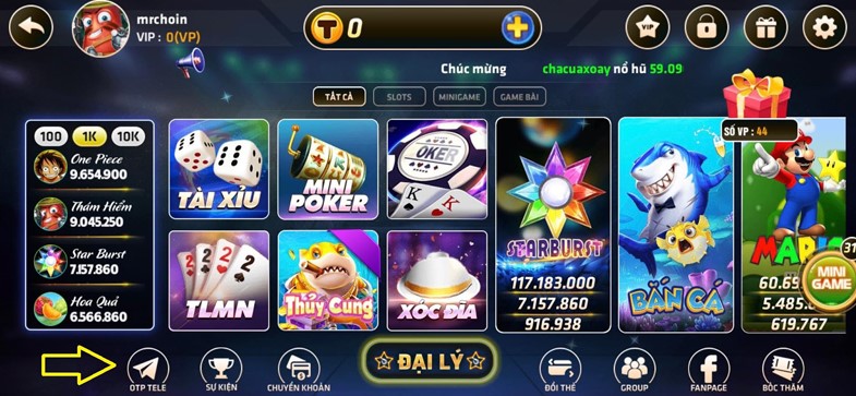 Với số lượng game được cập nhập mới nhiều tại đây