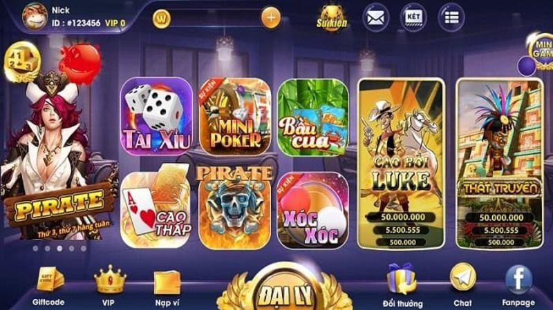 Các tựa game tại Trum hu 88