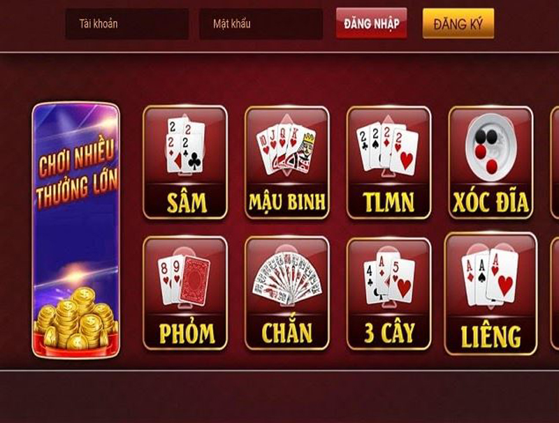 Khám phá sản phẩm game bài đặc sắc 