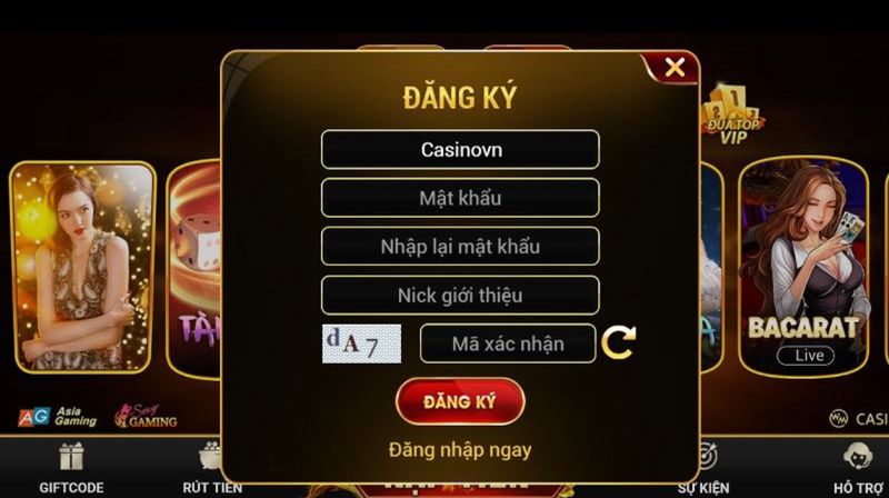 Cách đăng ký tài khoản tại game69