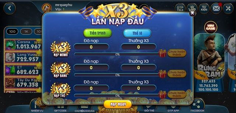 Chương trình khuyến mãi cực khủng của Yeah Win