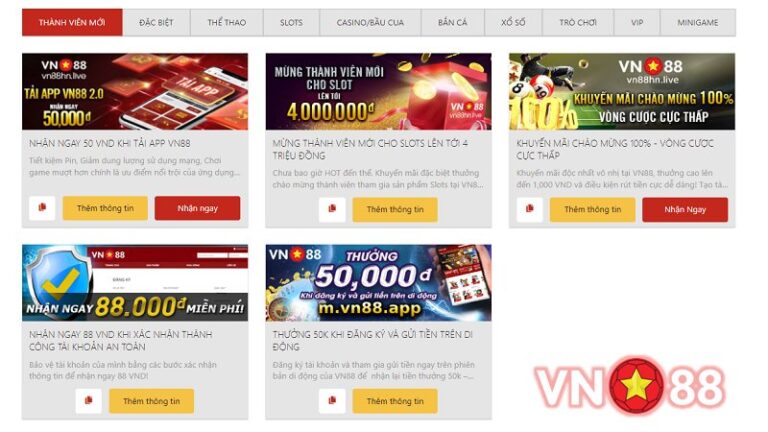 Nohu Club vn88 là gì? Khám phá game slot đổi thưởng thú vị tại vn88