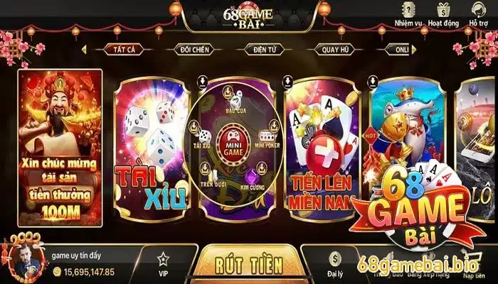 Giới thiệu tổng quan về sòng bạc trực tuyến 68gamebai