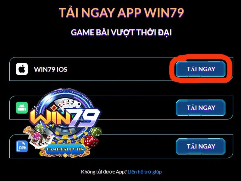 Hướng dẫn tải app Win79 trên iOS