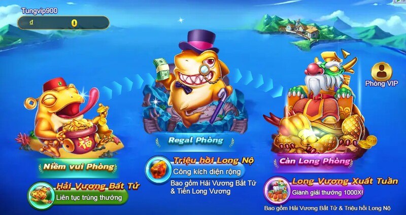 Những tính năng thú vị của game bắn cá King Fun